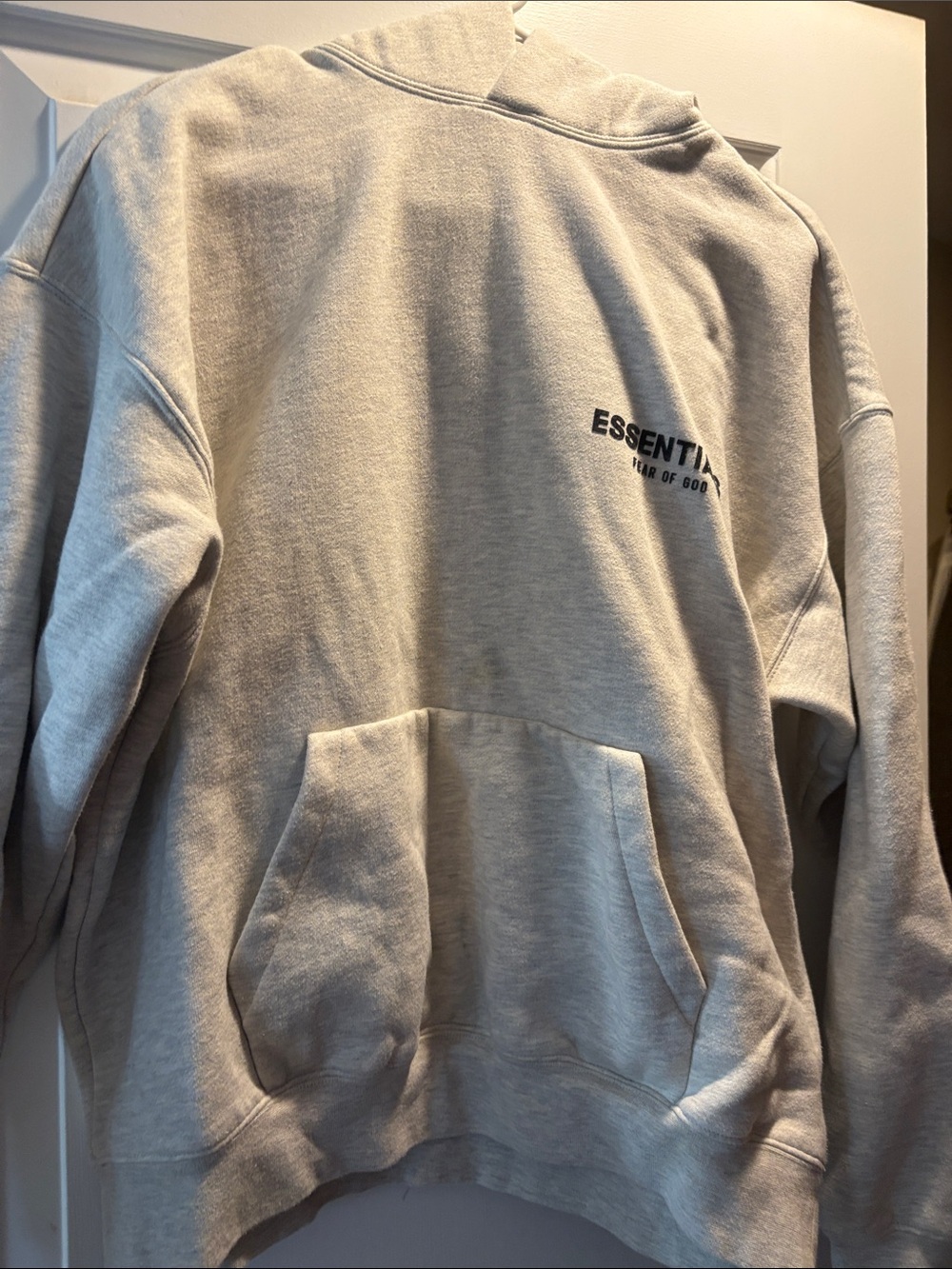 ESSENTIALS Fear of God Essentials Hoodie Pullover Hoodie in heather  Size XS